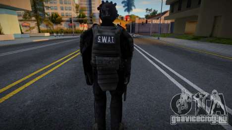 Новый скин SWAT для GTA San Andreas