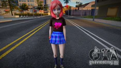 Love Live - Tshirt 121 для GTA San Andreas