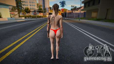 Claire Redfield Stripper для GTA San Andreas