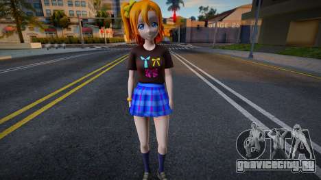 Love Live - Tshirt 53 для GTA San Andreas