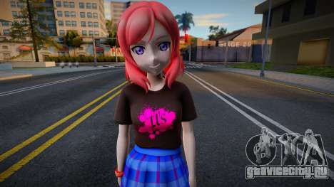 Love Live - Tshirt 121 для GTA San Andreas