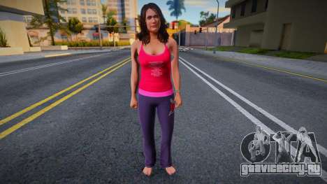 Amanda from GTA V для GTA San Andreas