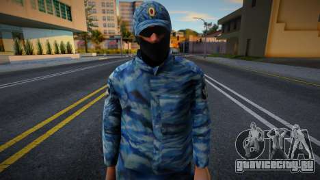 ОМОНовец в кепке для GTA San Andreas