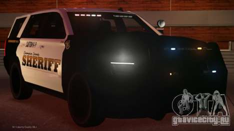 Chevrolet Tahoe Sheriff (ELS) для GTA 4