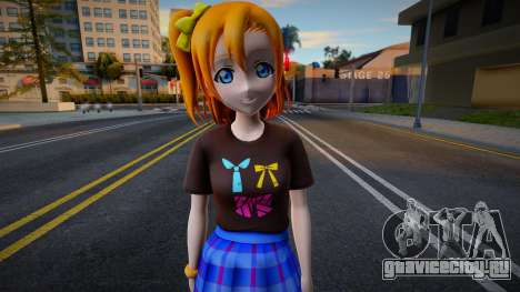 Love Live - Tshirt 53 для GTA San Andreas