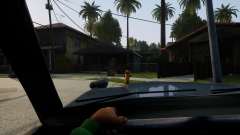 Вид от первого лица в машине для GTA San Andreas Definitive Edition