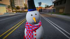 Снеговик v2 для GTA San Andreas