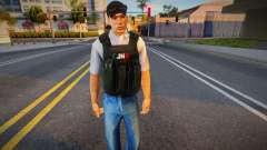 Мужчина в бронежилете для GTA San Andreas