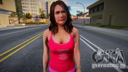 Amanda from GTA V для GTA San Andreas