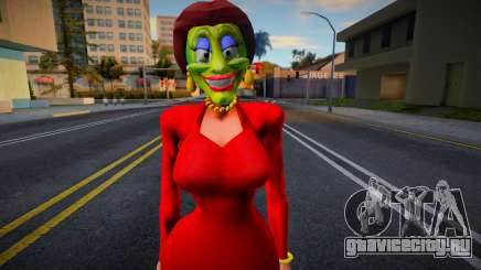 She Mask Evelyn для GTA San Andreas