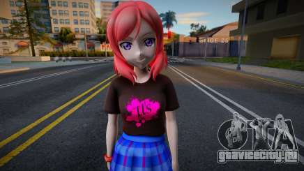 Love Live - Tshirt 121 для GTA San Andreas