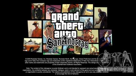 Classic Splash Screen 4K для GTA San Andreas Definitive Edition