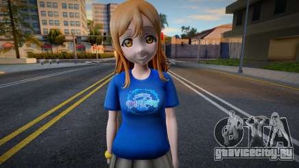 Love Live - Tshirt 7 для GTA San Andreas