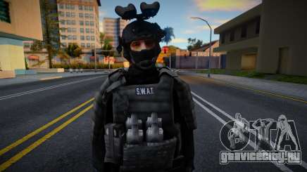 Новый скин SWAT для GTA San Andreas