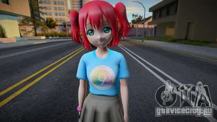 Love Live - Tshirt 140 для GTA San Andreas