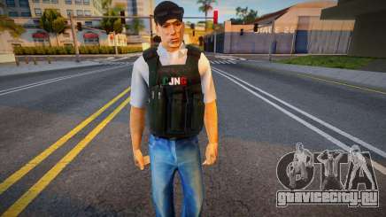 Мужчина в бронежилете для GTA San Andreas