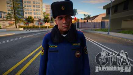 МЧС в зимней форме для GTA San Andreas