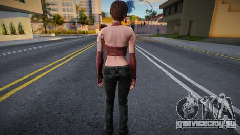 RE0 Rebecca Chambers Leather Outfit для GTA San Andreas
