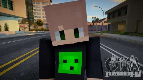 Minecraft Boy Skin 32 для GTA San Andreas