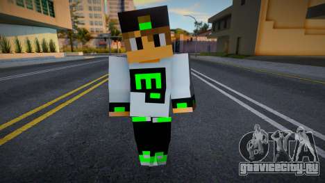 Minecraft Boy Skin 25 для GTA San Andreas