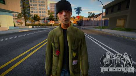 Молодой парень в кепке 1 для GTA San Andreas