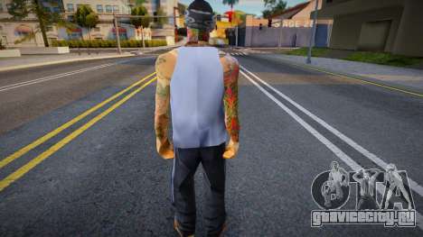 Парень в татуировках для GTA San Andreas