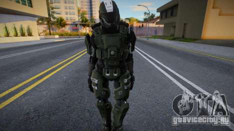 Halo 4 ODST - SCDO Armor v1 для GTA San Andreas