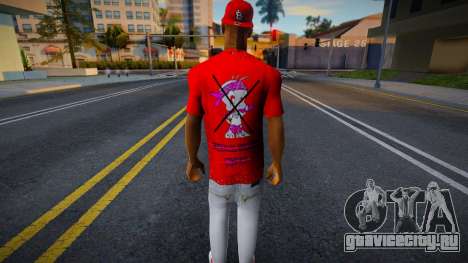 Парень в красной футболке для GTA San Andreas
