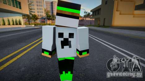 Minecraft Boy Skin 25 для GTA San Andreas