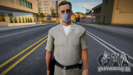 Lvpd1 в защитной маске для GTA San Andreas
