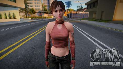 RE0 Rebecca Chambers Leather Outfit для GTA San Andreas