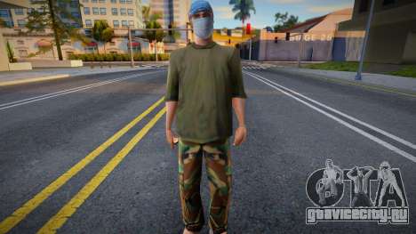 Swmyhp2 в защитной маске для GTA San Andreas