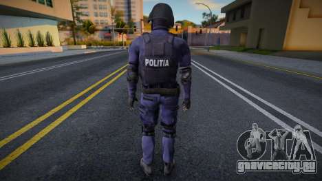 Skin Romanian Swat V1 для GTA San Andreas