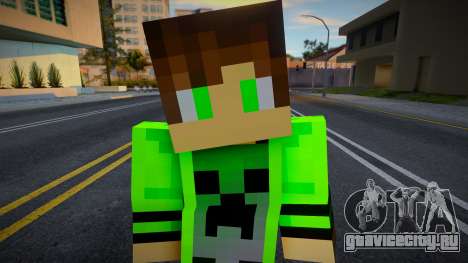 Minecraft Boy Skin 16 для GTA San Andreas