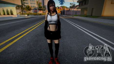 Tifa Lockhart from Final Fantasy 7 v4 для GTA San Andreas