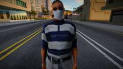 T-Bone в защитной маске для GTA San Andreas