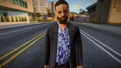 Клод с бородой для GTA San Andreas