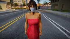 Hfyri в защитной маске для GTA San Andreas