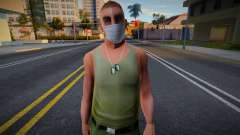 Wmyammo в защитной маске для GTA San Andreas