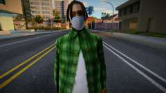 FAM 2 в защитой маске для GTA San Andreas