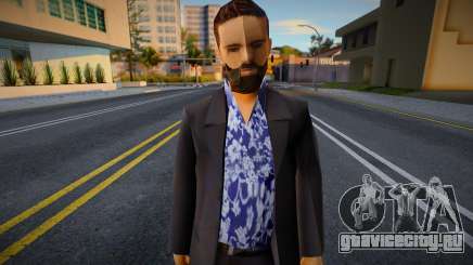 Клод с бородой для GTA San Andreas