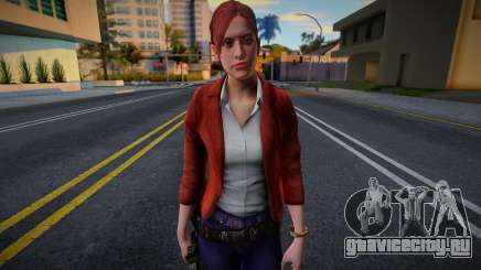 RER2 Claire Redfield Default (Prisoner) для GTA San Andreas