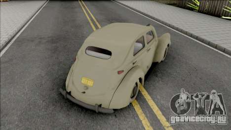 Willys-Overland Model 39 Sedan 1939 для GTA San Andreas