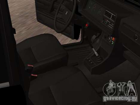 ВАЗ 2107 Черный Тонированный для GTA San Andreas