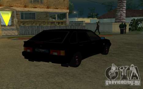 ВАЗ 2114 Черный RWD для GTA San Andreas