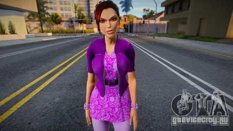 Lara Saints Row Style Skin для GTA San Andreas