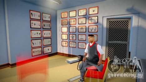 Barber Shop and Tattoos Shop Interior Retexture для GTA San Andreas