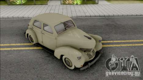 Willys-Overland Model 39 Sedan 1939 для GTA San Andreas