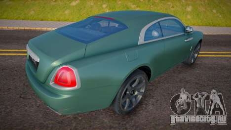 Rolls-Royce Wraith (good car) для GTA San Andreas