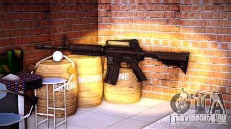 M4A1 (good model) для GTA Vice City